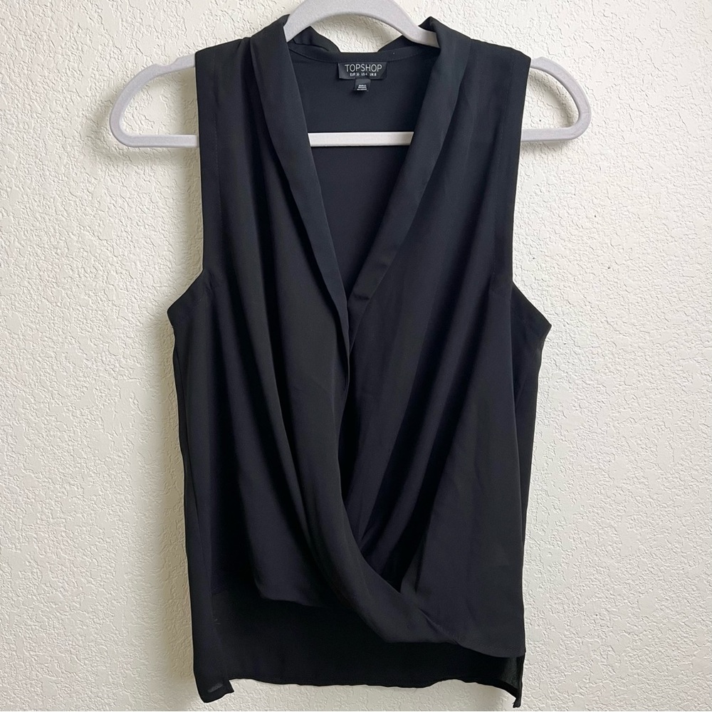 TOPSHOP Black Blouse